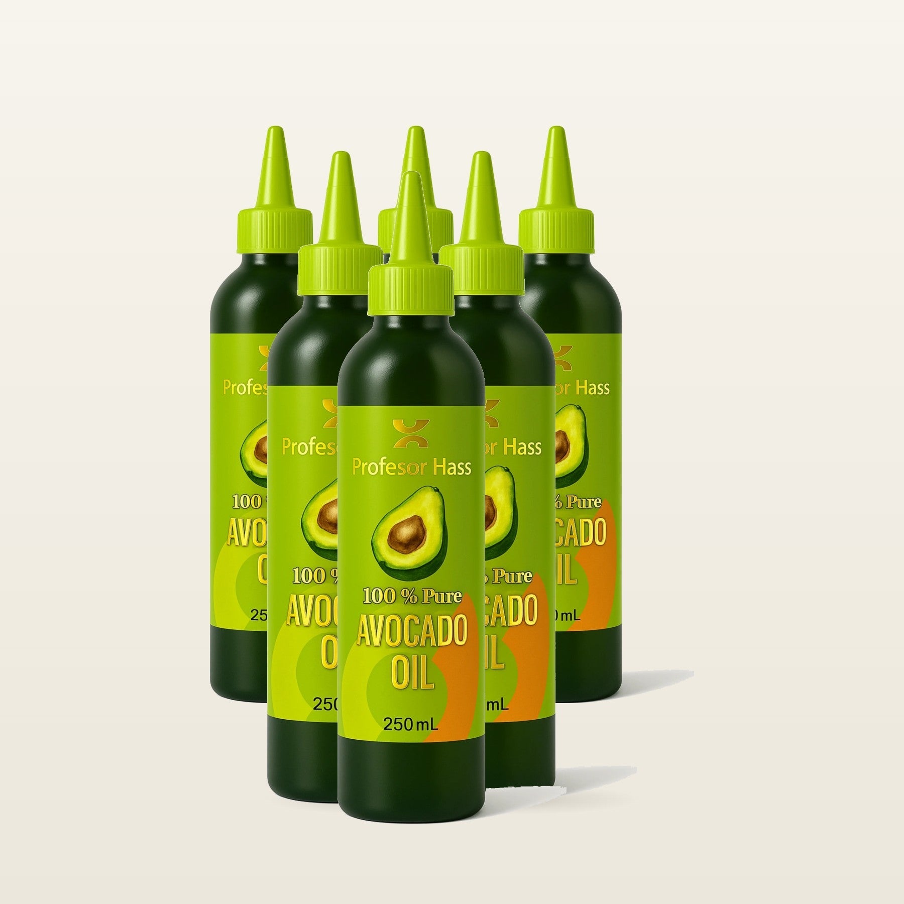 Precio del aceite de aguacate en Colombia: pack x6 de aceite de aguacate Profesor Hass