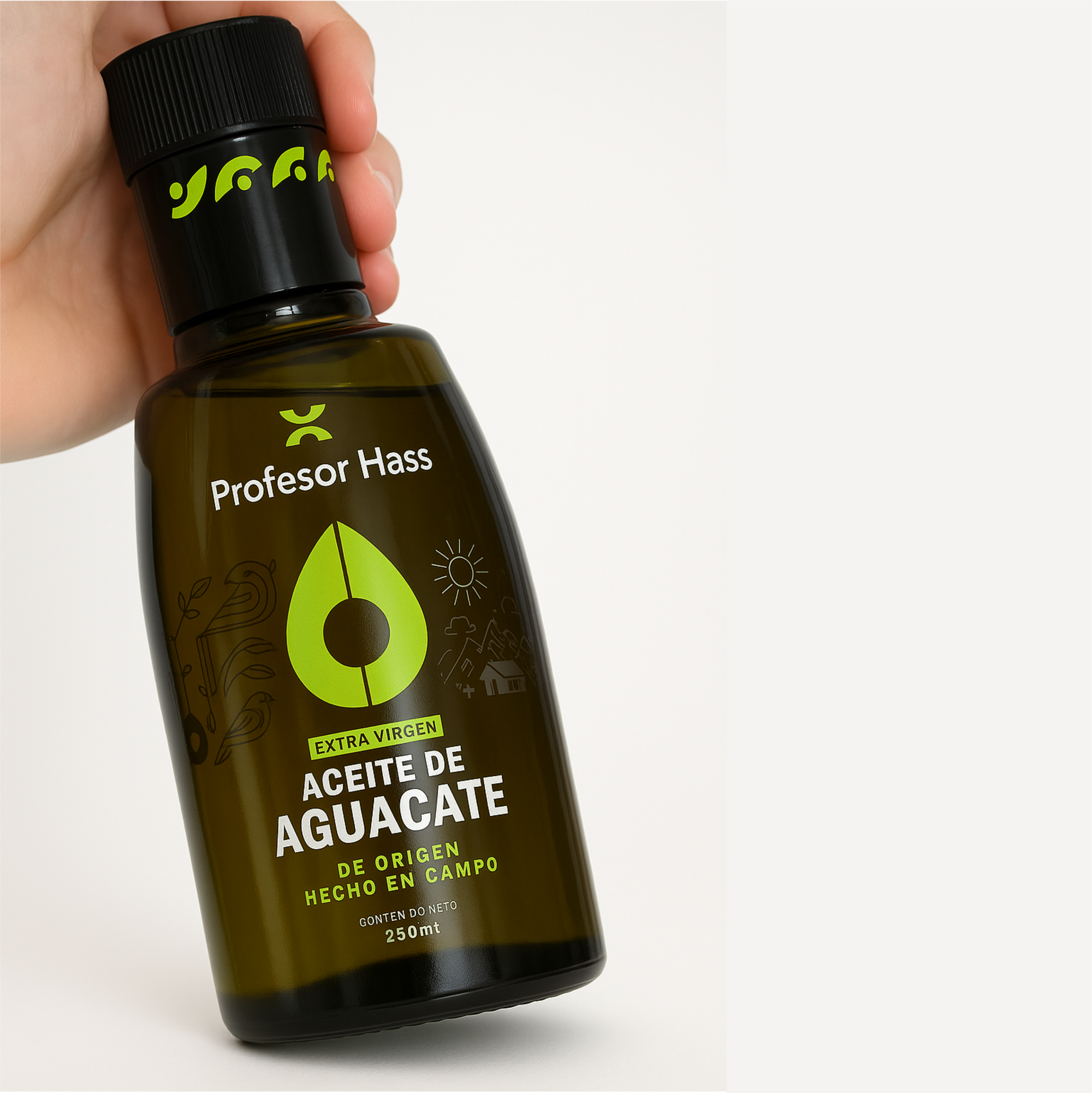 Aceite de Aguacate Extra Virgen Premium De Origen 250mL