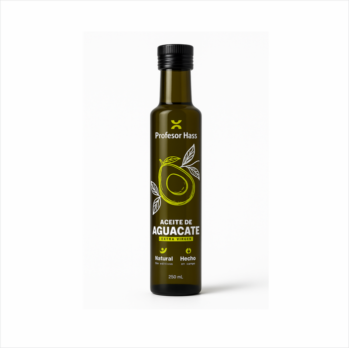 Aceite de aguacate extra virgen Profesor Hass 250 mL