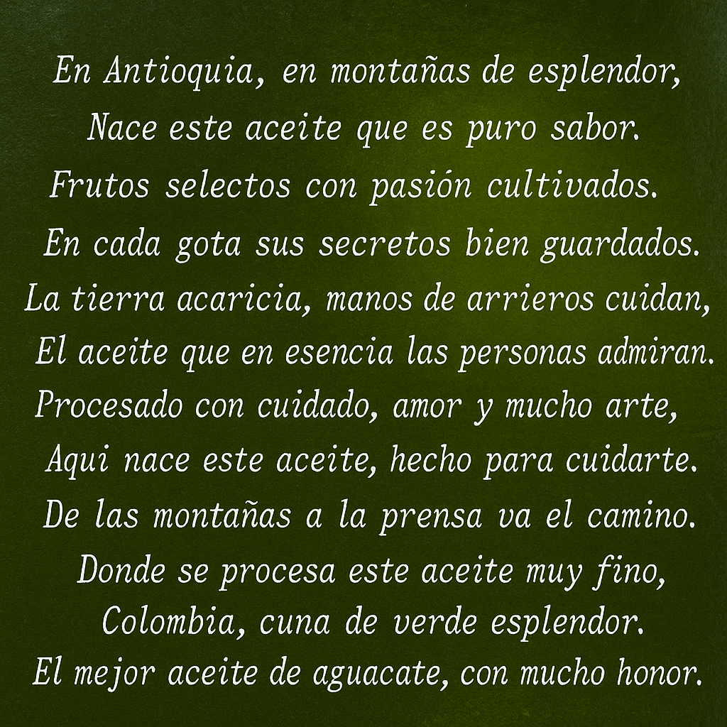Aceite de Aguacate Extra Virgen Premium De Origen 500ml