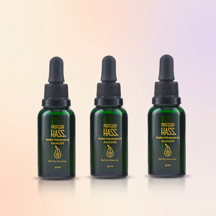 Kit x3 aceite de aguacate capilar 30 mL Profesor Hass